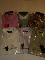 CHEMISES PIERRE CARDIN /P.CLARENCE/HORIZON (36pi�ces)............. 15�ht/pi�ce
